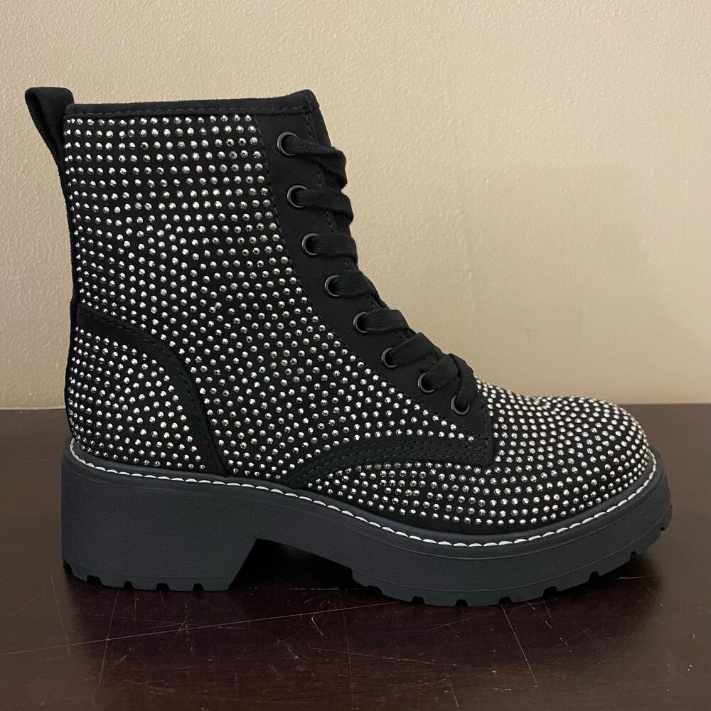 Madden Girl Carra Lug Sole Ankle Boots‎ - Picture 4 of 7